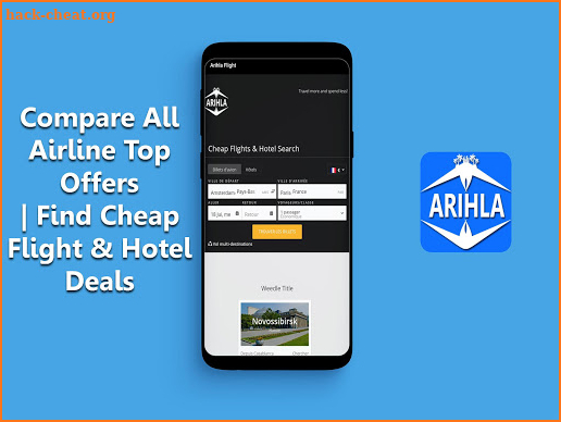 Arihla - Find Cheap Flight & Hotel  Deals‎ screenshot