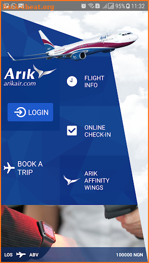 Arik Air screenshot