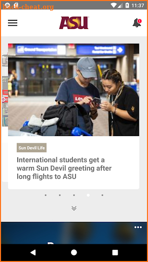 Arizona State University screenshot