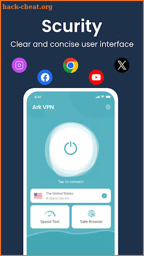 Ark VPN screenshot