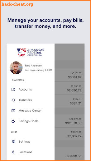 Arkansas FCU Mobile Banking screenshot