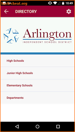 Arlington ISD screenshot