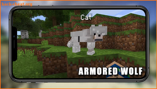 🐺 Armored Wolf Mod For Minecraft 🐺 screenshot