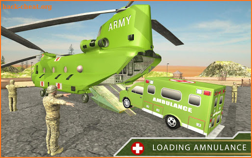 Army Ambulance Rescue Simulator screenshot