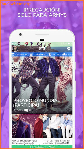 ARMY Amino para BTS en Español screenshot