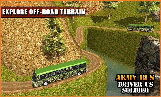 Army Bus Driver US Soldier Transport Duty 2017 screenshot