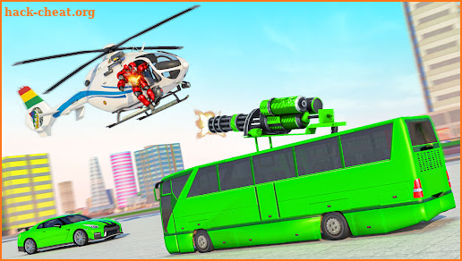 Army Bus Robot: Car Games screenshot