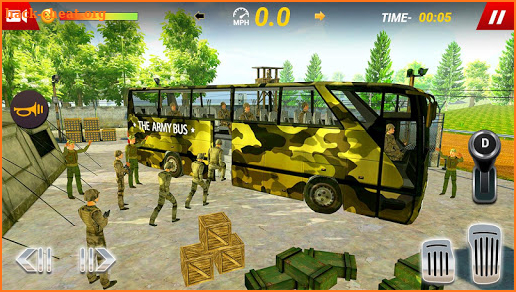 Army Bus Transport Duty 2019 screenshot