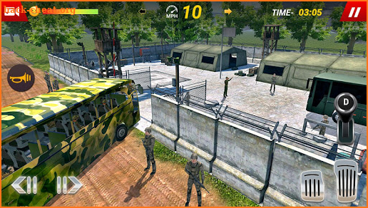 Army Bus Transport Duty 2019 screenshot