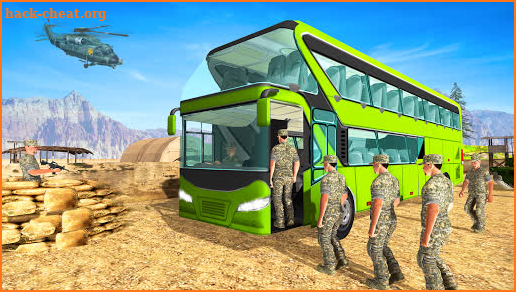 Army Bus Transport Soldier 2019 screenshot