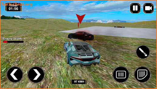 Army Car Chase Driving 3D screenshot