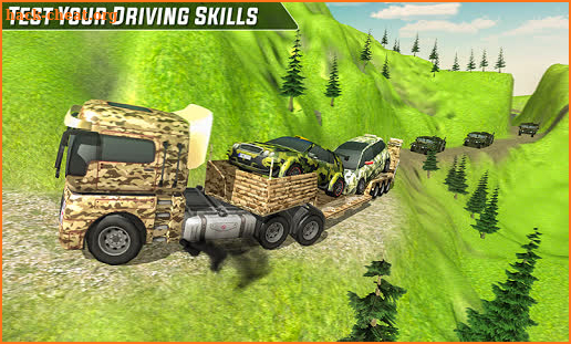 Army Car Transport Truck Driver 2019 screenshot