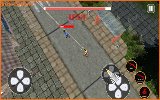 Army Commando Stickman Rope Hero Battle Survival screenshot