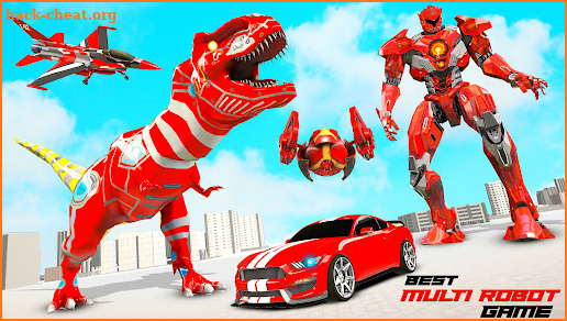 Army Dino Robot Car Games 3D screenshot