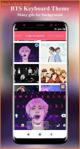 Army Keyboard: BTS Keyboard Theme Offline screenshot