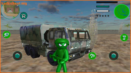 Army Men Toy Stickman Rope Hero Survival screenshot