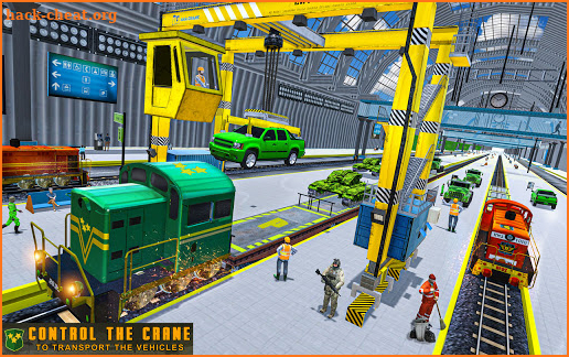 ARMY MISSION TRAIN GAME: ARMY TRAIN CARGO 2021 screenshot