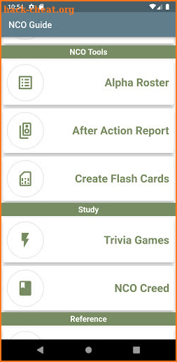 Army NCO Tools & Guide screenshot