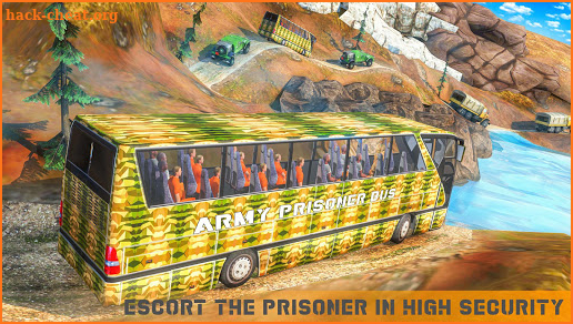 Army Prisoner Transport: Criminal Transport Games screenshot