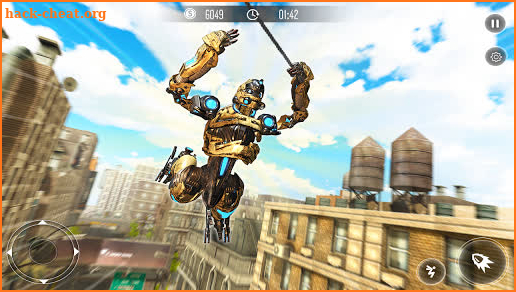 Army Robot Crime simulator – Robot Rope Hero Game screenshot