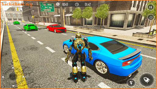 Army Robot Crime simulator – Robot Rope Hero Game screenshot