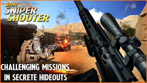 Army sniper shooter 2021: New offline Gun Games screenshot