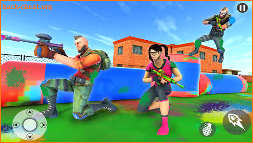 Army Squad Battleground - Paintball Shooting Game screenshot