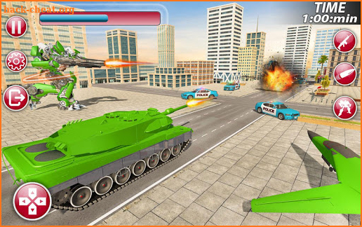 Army Tank Transformation War screenshot