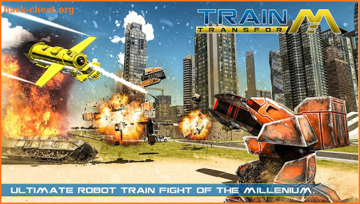 Army Train Robot Transform War Robot Games 2020 screenshot