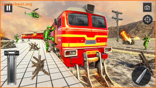 Army Train Shooter: New Train Shooting Games 2021 screenshot