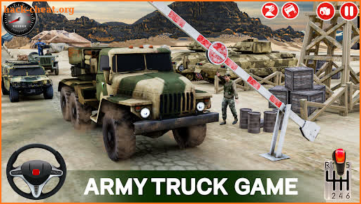 Army Truck Games :Army Vehicle screenshot