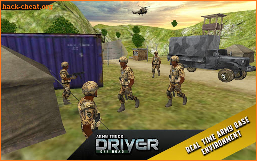 Army Truck Offroad Transport screenshot