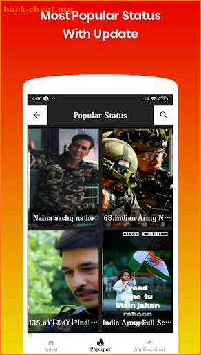 Army Video Status - Indian Army Video Status screenshot