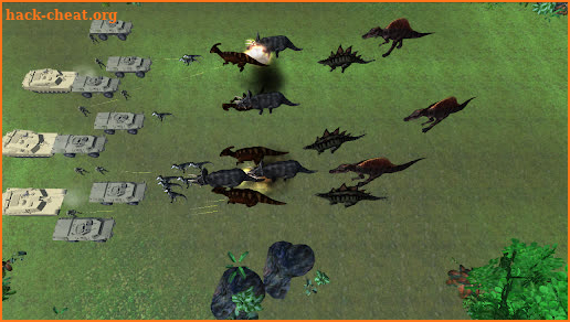 Army vs Dinosaur: Battle Simulator screenshot