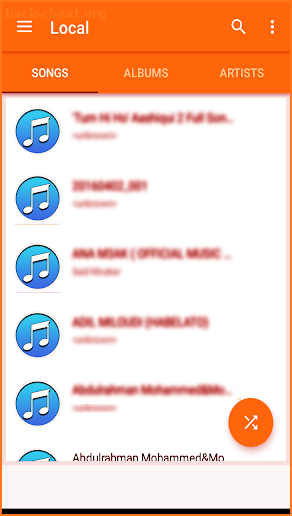 Arotic Free Music Player for MP3 screenshot