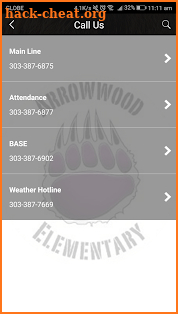 Arrowwood Elementary School screenshot