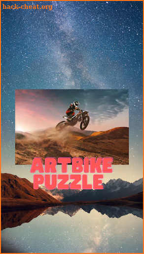 Art Bike Puzzle screenshot