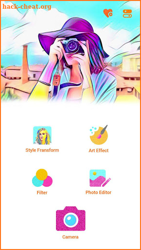 Art Cam Art Editor - cartoon camera,cartoon sketch screenshot