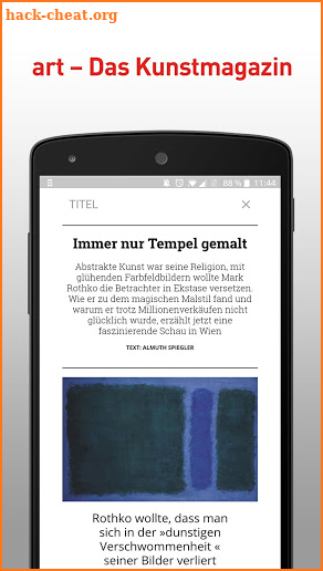 art Digital Magazin screenshot