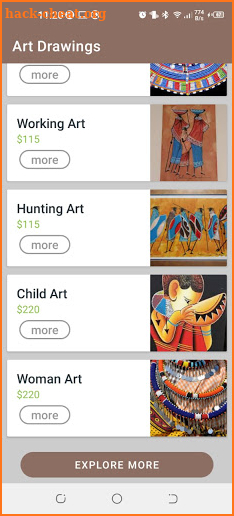 Art Drawings screenshot