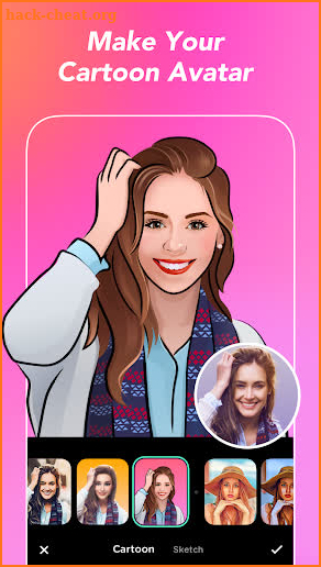 Art Me: Cartoon Avatar Editor screenshot