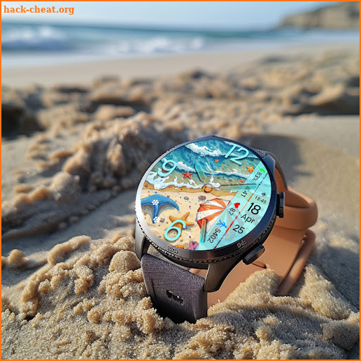 ART032 Summer Vibes Watch Face screenshot