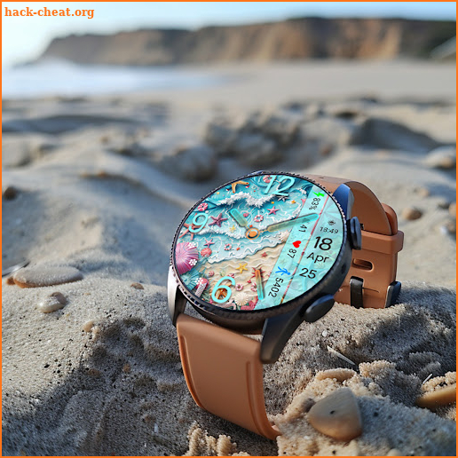 ART032 Summer Vibes Watch Face screenshot