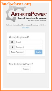 ArthritisPower screenshot