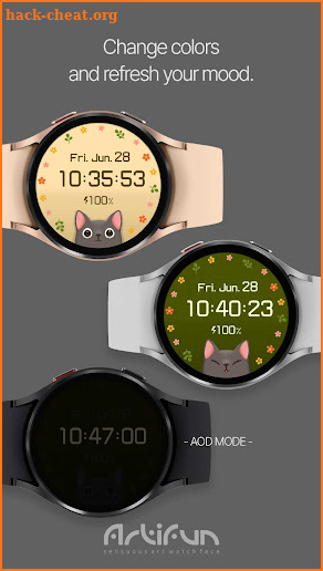 artifun.atscat4.watchface screenshot