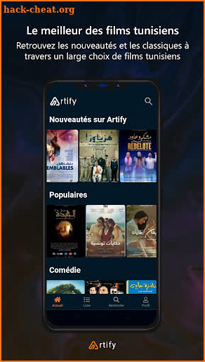 Artify screenshot