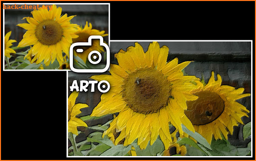 Arto: oil painting photo screenshot