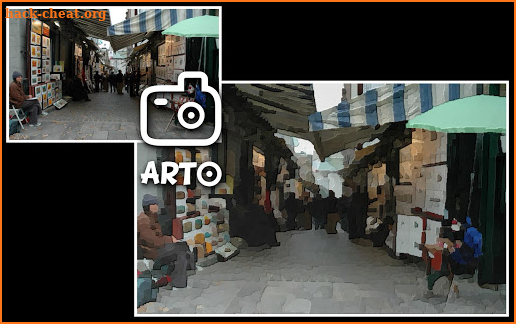 Arto: oil painting photo screenshot