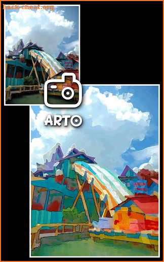 Arto:watercolor painting photo screenshot