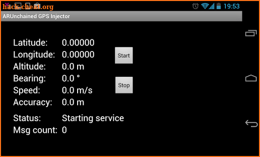 ARUnchained GPS Injector screenshot